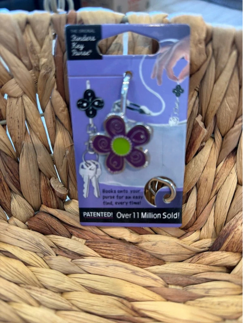 Flower Finders Key Purse hook